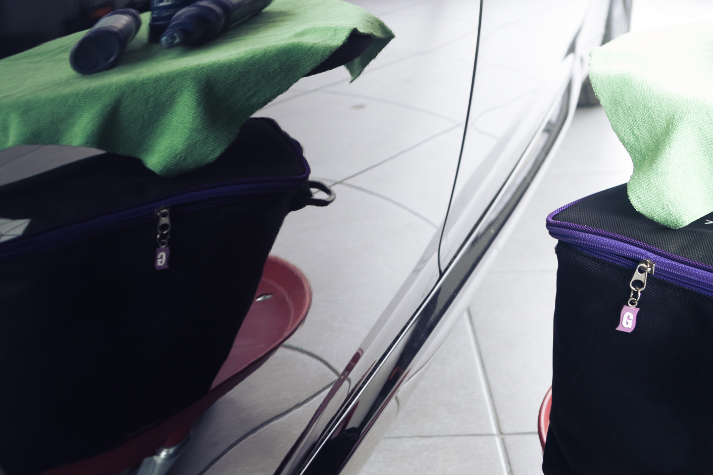Carrozzeria a specchio dopo trattamento Gyeon